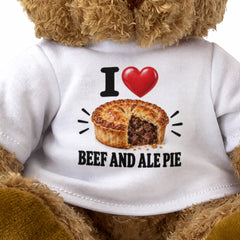I Love Beef And Ale Pie teddy bear - image 3