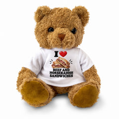 I Love Beef And Horseradish Sandwiches teddy bear - image 2