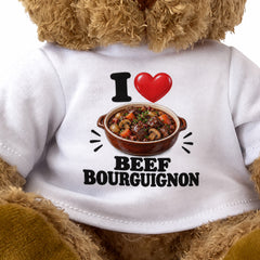 I Love Beef Bourguignon teddy bear - image 3
