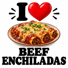 I Love Beef Enchiladas teddy bear - image 4
