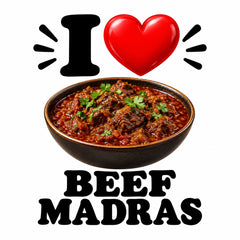 I Love Beef Madras teddy bear - image 4