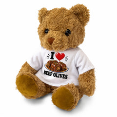 I Love Beef Olives teddy bear