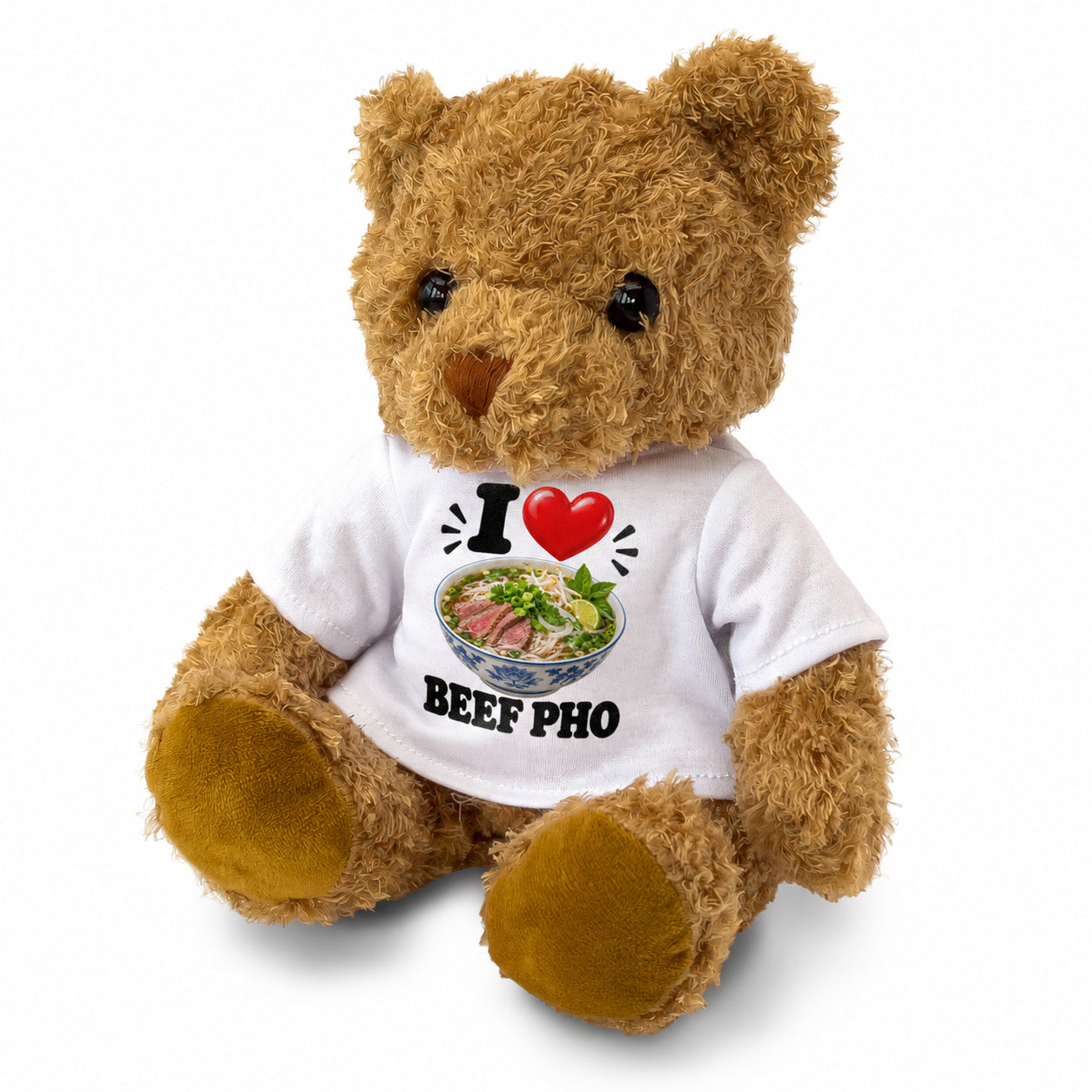 I Love Beef Pho teddy bear