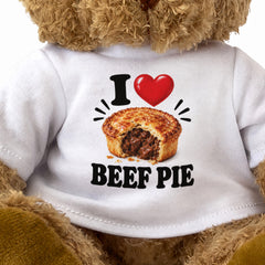 I Love Beef Pie teddy bear - image 3