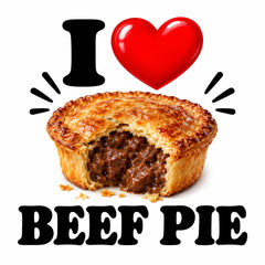 I Love Beef Pie teddy bear - image 4
