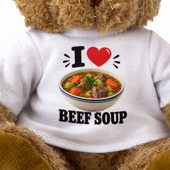 I Love Beef Soup teddy bear - image 3