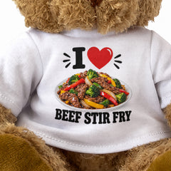I Love Beef Stir Fry teddy bear - image 3