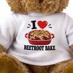 I Love Beetroot Bake teddy bear - image 3
