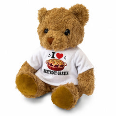 I Love Beetroot Gratin teddy bear