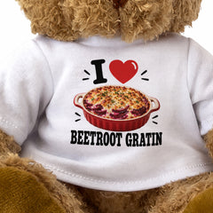 I Love Beetroot Gratin teddy bear - image 3