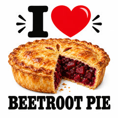 I Love Beetroot Pie teddy bear - image 4