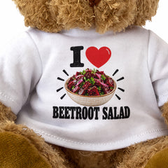 I Love Beetroot Salad teddy bear - image 3