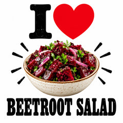 I Love Beetroot Salad teddy bear - image 4