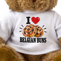 I Love Belgian Buns teddy bear - image 3