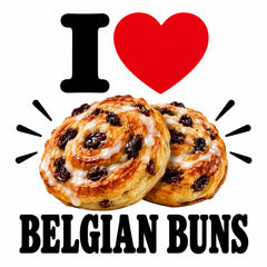 I Love Belgian Buns teddy bear - image 4