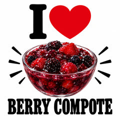 I Love Berry Compote teddy bear - image 4