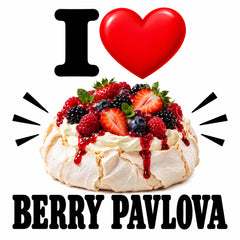 I Love Berry Pavlova teddy bear - image 4