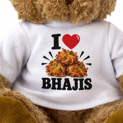 I Love Bhajis teddy bear - image 3