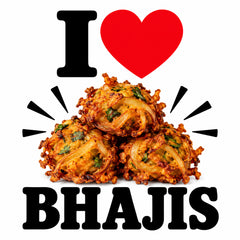 I Love Bhajis teddy bear - image 4
