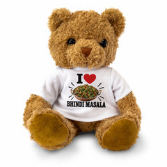 I Love Bhindi Masala teddy bear - image 2
