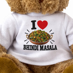 I Love Bhindi Masala teddy bear - image 3