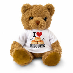 I Love Biscuits teddy bear - image 2