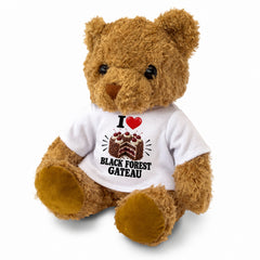 I Love Black Forest Gateau teddy bear