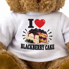 I Love Blackberry Cake teddy bear - image 3