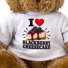 I Love Blackberry Cheesecake teddy bear - image 3