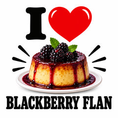 I Love Blackberry Flan teddy bear - image 4