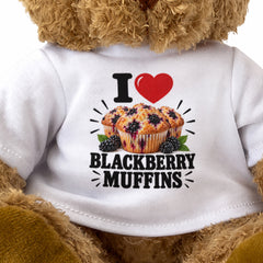 I Love Blackberry Muffins teddy bear - image 3