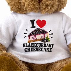 I Love Blackcurrant Cheesecake teddy bear - image 3