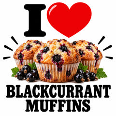 I Love Blackcurrant Muffins teddy bear - image 4