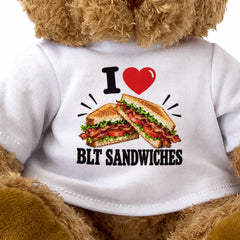 I Love Blt Sandwiches teddy bear - image 3