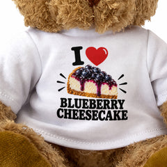I Love Blueberry Cheesecake teddy bear - image 3