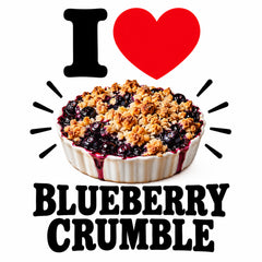 I Love Blueberry Crumble teddy bear - image 4
