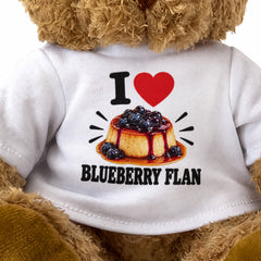 I Love Blueberry Flan teddy bear - image 3