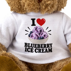 I Love Blueberry Ice Cream teddy bear - image 3