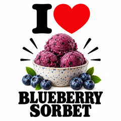 I Love Blueberry Sorbet teddy bear - image 4