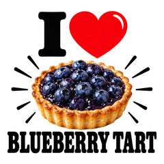 I Love Blueberry Tart teddy bear - image 4