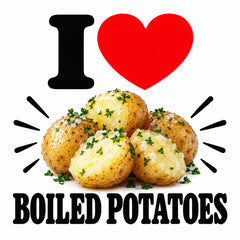 I Love Boiled Potatoes teddy bear - image 4