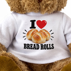 I Love Bread Rolls teddy bear - image 3