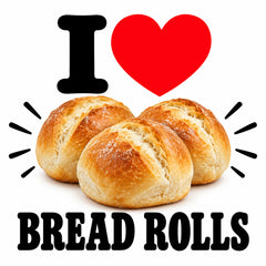 I Love Bread Rolls teddy bear - image 4