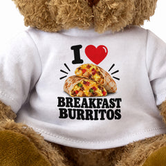I Love Breakfast Burritos teddy bear - image 3