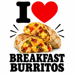 I Love Breakfast Burritos teddy bear - image 4