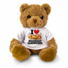 I Love Breakfast Sandwiches teddy bear - image 2