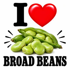 I Love Broad Beans teddy bear - image 4