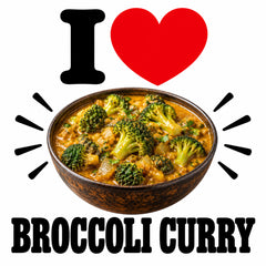 I Love Broccoli Curry teddy bear - image 4