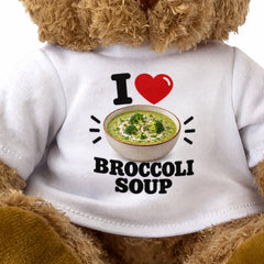 I Love Broccoli Soup teddy bear - image 3