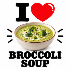 I Love Broccoli Soup teddy bear - image 4